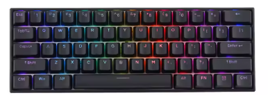 Anne Pro 2 mechanical keyboard with RGB lighting