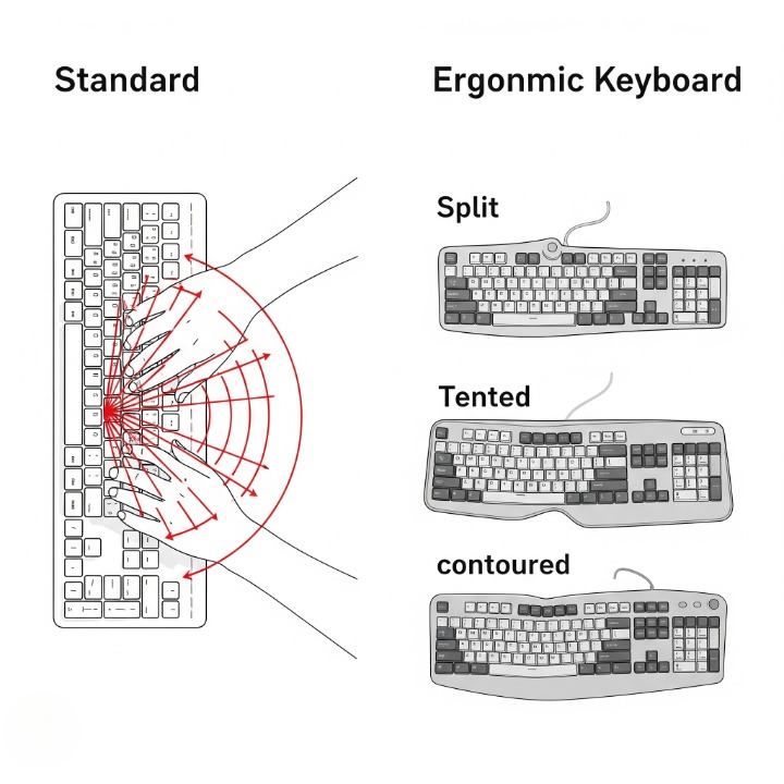 Not All Keyboards Are Created Equal: A Deep Dive into Ergonomic Keyboard Designs